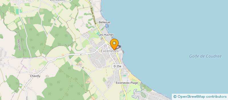 localisation de l'entreprise MONSIEUR ROMAIN FALCO  EXCENEVEX