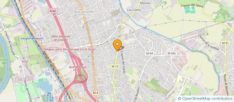 localisation de l'entreprise MONSIEUR ROMAIN FANTOU à TOULOUSE