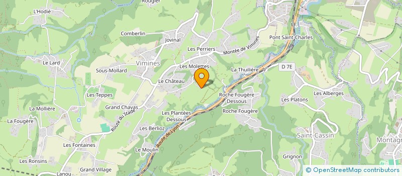 localisation de l'entreprise MONSIEUR ROMAIN FAURE  CHAMBERY