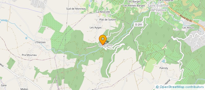 localisation de l'entreprise MONSIEUR ROMAIN FAYOLAS à VINZIEUX