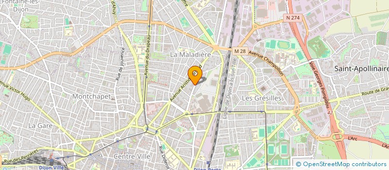 localisation de l'entreprise MONSIEUR ROMAIN FELIX  LONGVIC