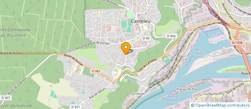 localisation de l'entreprise MONSIEUR ROMAIN FERAY  LE TRAIT