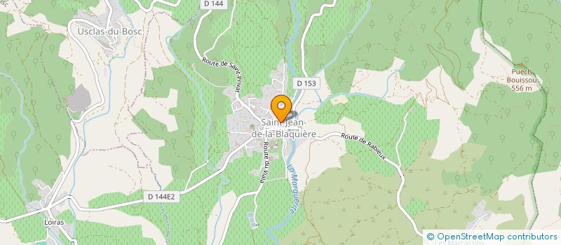 localisation de l'entreprise MONSIEUR ROMAIN FERLET  SAINT-JEAN-DE-LA-BLAQUIERE