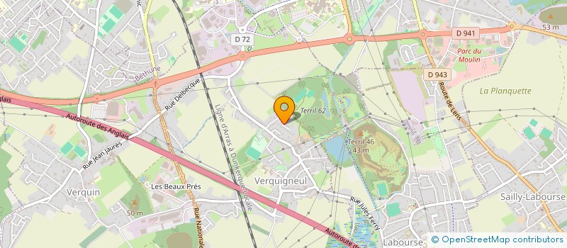 localisation de l'entreprise MONSIEUR ROMAIN FERMENTEL  SAILLY-LABOURSE