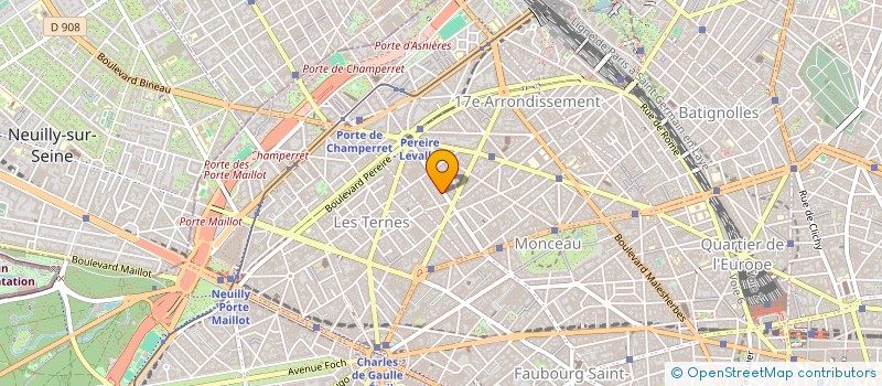 localisation de l'entreprise MONSIEUR ROMAIN FERRANDO  PARIS