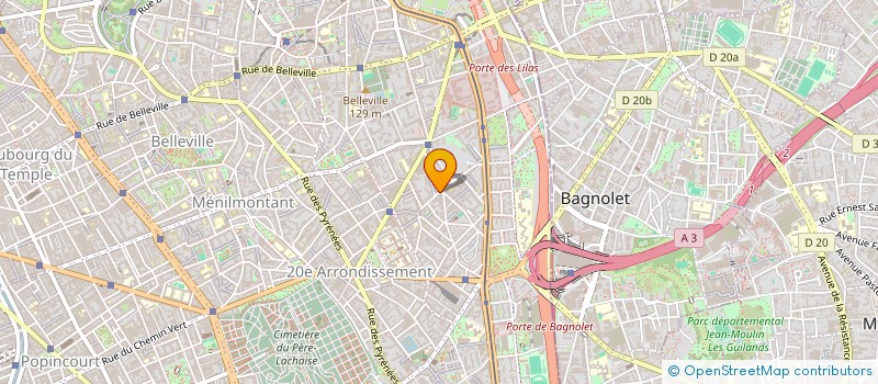 localisation de l'entreprise MONSIEUR ROMAIN FERT à PARIS