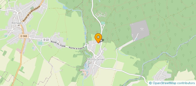 localisation de l'entreprise MONSIEUR ROMAIN FESSARD  LA GRANDVILLE