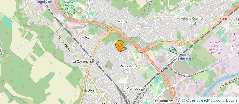 localisation de l'entreprise MONSIEUR ROMAIN FESSIER  NOGENT-SUR-OISE