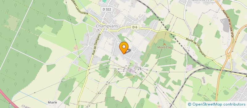 localisation de l'entreprise MONSIEUR ROMAIN FEUVRIER à CHAMPVANS