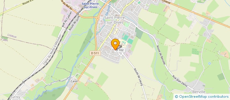 localisation de l'entreprise MONSIEUR ROMAIN FEVRIER  SAINT-PIERRE-EN-AUGE