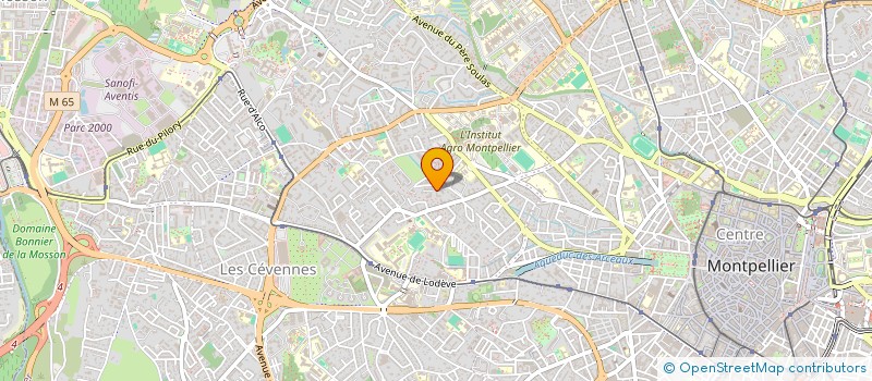 localisation de l'entreprise MONSIEUR ROMAIN FILAFERRO à MONTPELLIER