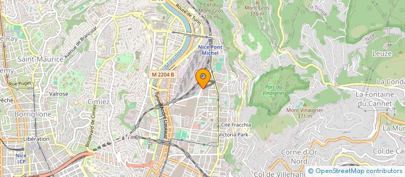 localisation de l'entreprise MONSIEUR ROMAIN FILECCIA  NICE