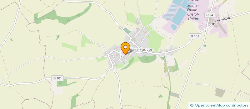 localisation de l'entreprise MONSIEUR ROMAIN FLEUREAU  VILLERS-FAUCON