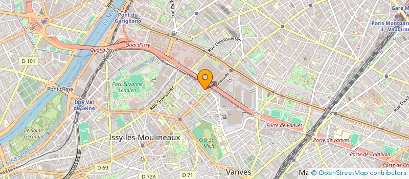 localisation de l'entreprise MONSIEUR ROMAIN FLEURY à ISSY-LES-MOULINEAUX