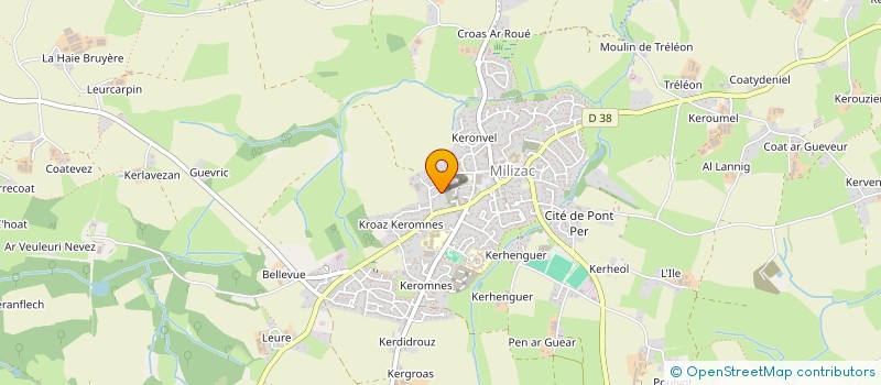 localisation de l'entreprise MONSIEUR ROMAIN FLOC'H  GUILERS