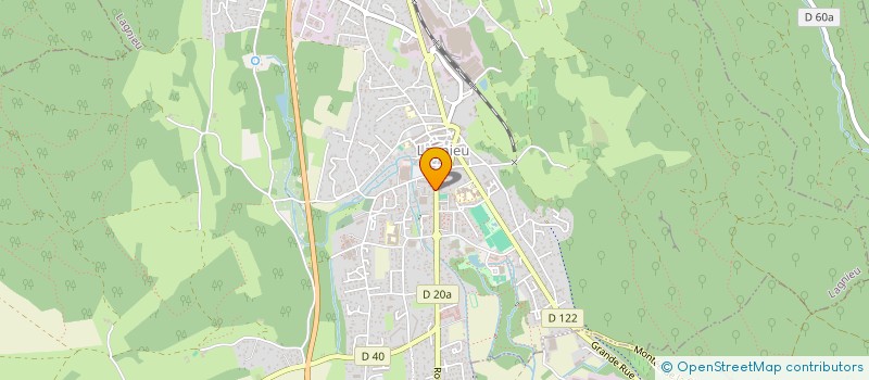 localisation de l'entreprise MONSIEUR ROMAIN FLOTTE  LAGNIEU