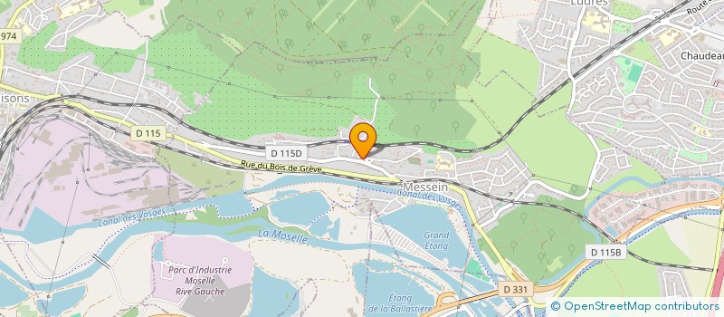 localisation de l'entreprise MONSIEUR ROMAIN FOOS  MESSEIN