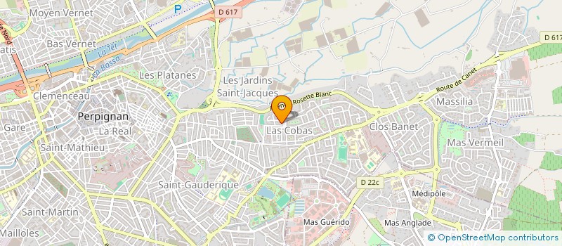 localisation de l'entreprise MONSIEUR ROMAIN FORLETTA  PERPIGNAN