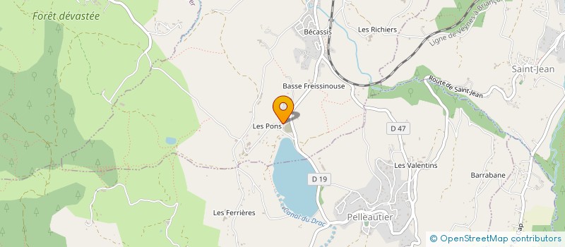 localisation de l'entreprise MONSIEUR ROMAIN FORTIN  GAP