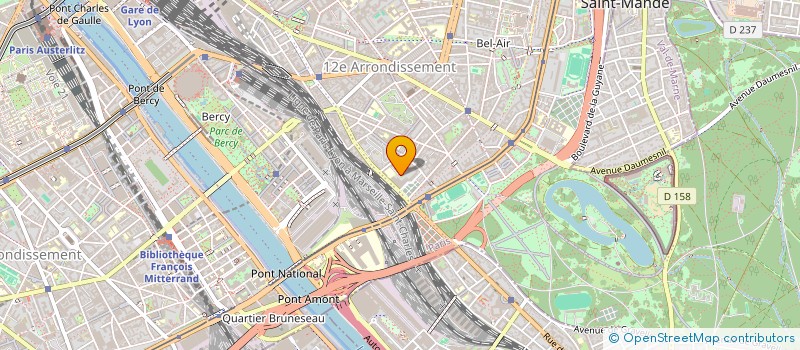 localisation de l'entreprise MONSIEUR ROMAIN FOUASSIER  PARIS