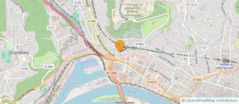 localisation de l'entreprise MONSIEUR ROMAIN FOUCAMBERT à ROUEN