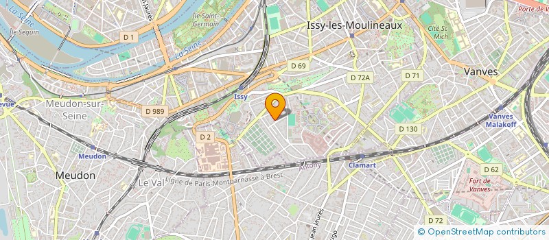 localisation de l'entreprise MONSIEUR ROMAIN FOUQUET à ISSY-LES-MOULINEAUX