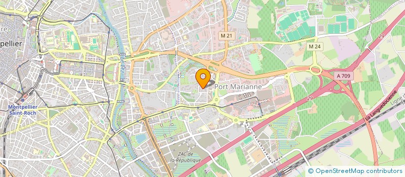 localisation de l'entreprise MONSIEUR ROMAIN FOURBOUL à MONTPELLIER