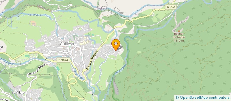 localisation de l'entreprise MONSIEUR ROMAIN FOURNIER  CEILLAC