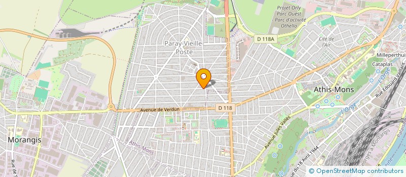 localisation de l'entreprise MONSIEUR ROMAIN FRAIOLI  ALBOUSSIERE