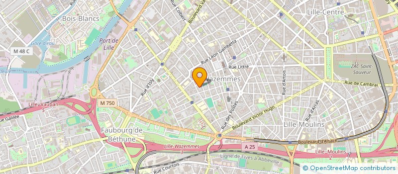 localisation de l'entreprise MONSIEUR ROMAIN FRERET à LILLE