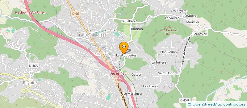 localisation de l'entreprise MONSIEUR ROMAIN FRESSE  LA DESTROUSSE