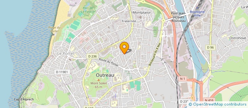 localisation de l'entreprise MONSIEUR ROMAIN FREZEL  SAINT-MARTIN-BOULOGNE