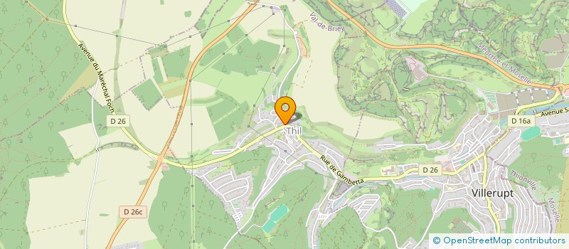 localisation de l'entreprise MONSIEUR ROMAIN FRISONI  THIL