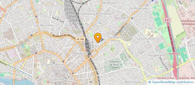localisation de l'entreprise MONSIEUR ROMAIN FROISSART à TOULOUSE