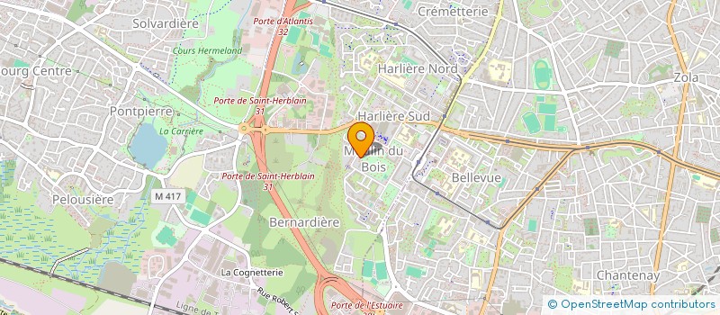 localisation de l'entreprise MONSIEUR ROMAIN FRUSTOC à SAINT-HERBLAIN