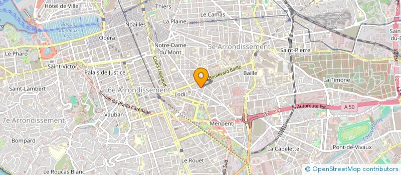 localisation de l'entreprise MONSIEUR ROMAIN FUSERI à MARSEILLE