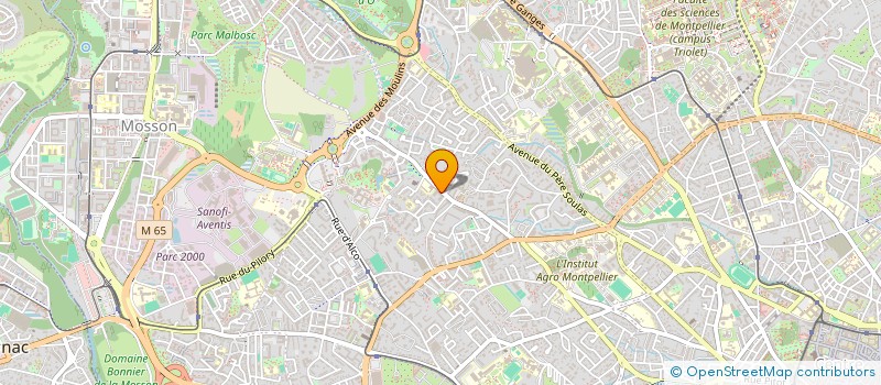 localisation de l'entreprise MONSIEUR ROMAIN GAI à MONTPELLIER
