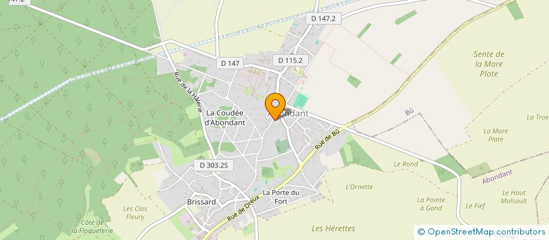 localisation de l'entreprise MONSIEUR ROMAIN GAIDOT à ABONDANT