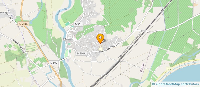 localisation de l'entreprise MONSIEUR ROMAIN GAILLAUD  MONTFRIN