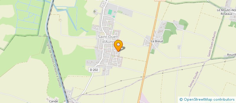 localisation de l'entreprise MONSIEUR ROMAIN GAMBERT  SAINT-OUEN-D'AUNIS