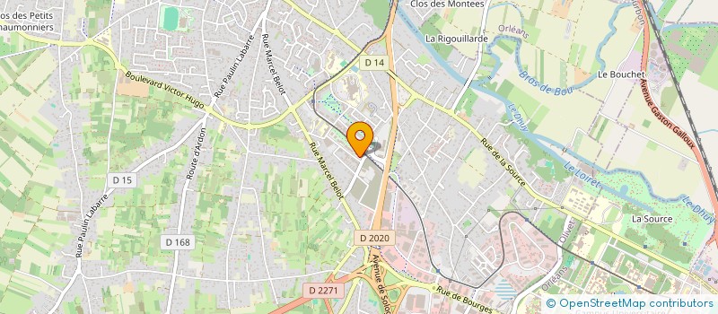 localisation de l'entreprise MONSIEUR ROMAIN GARBIL à OLIVET
