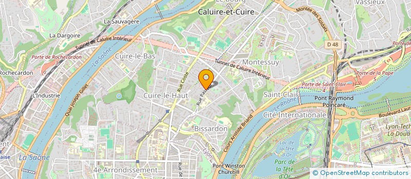 localisation de l'entreprise MONSIEUR ROMAIN GARCIA  CALUIRE-ET-CUIRE