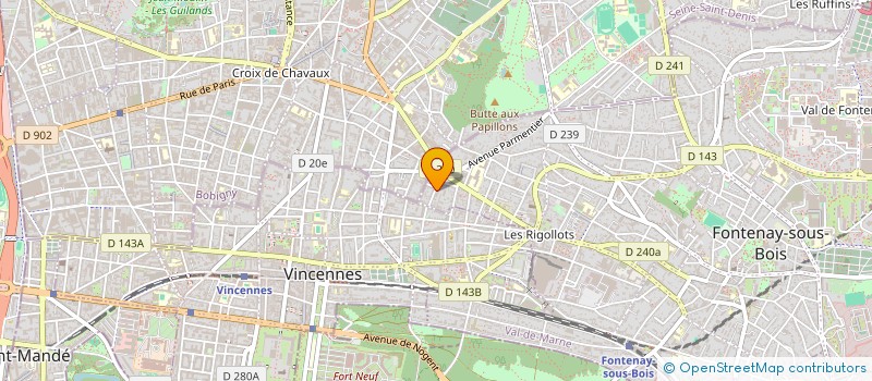 localisation de l'entreprise MONSIEUR ROMAIN GARCIA à FONTENAY-SOUS-BOIS
