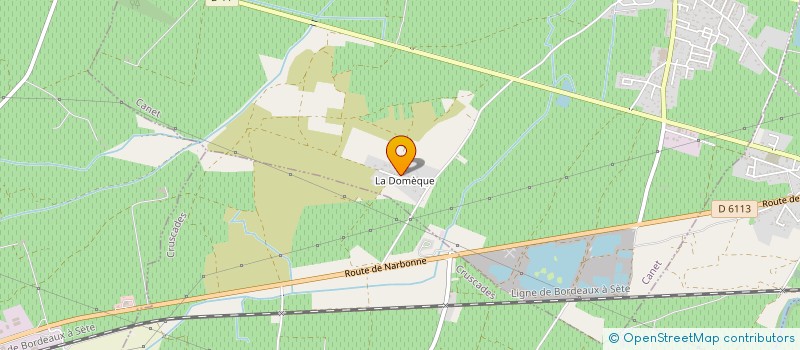 localisation de l'entreprise MONSIEUR ROMAIN GARCIA  CANET