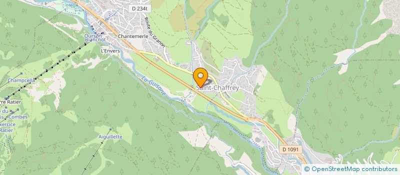 localisation de l'entreprise MONSIEUR ROMAIN GARCIN  SAINT-CHAFFREY