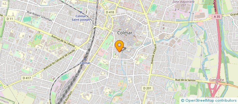 localisation de l'entreprise MONSIEUR ROMAIN GARDES  COLMAR