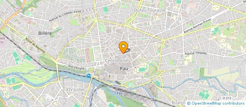 localisation de l'entreprise MONSIEUR ROMAIN GATTEGNO à PAU
