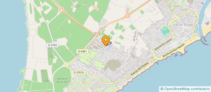 localisation de l'entreprise MONSIEUR ROMAIN GATTUSO  SERIGNAN