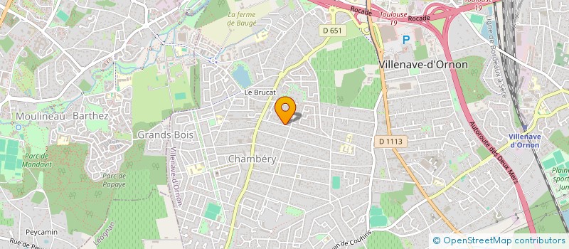 localisation de l'entreprise MONSIEUR ROMAIN GAUFRYAU à VILLENAVE-D'ORNON