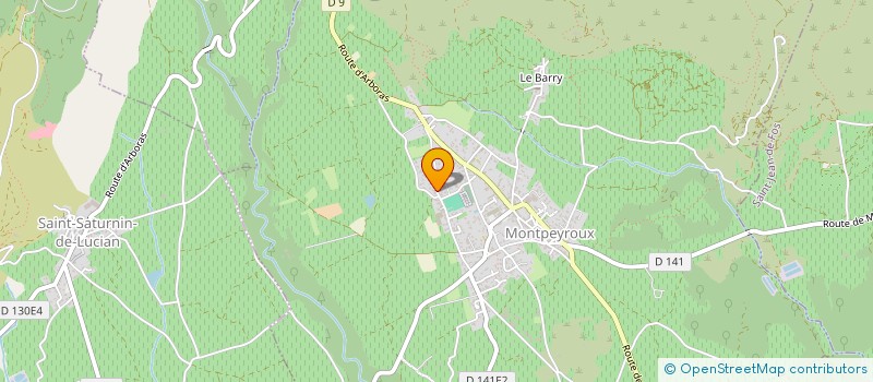 localisation de l'entreprise MONSIEUR ROMAIN GAUJOUX à MONTPEYROUX